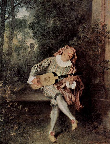 Jean-Antoine Watteau Mezzetin